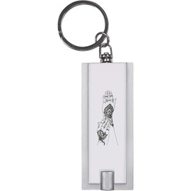 Azeeda 'Henna Tattoo Hands' Keyring LED Torch (KT00036314)