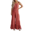 BLENCOT Sleeveless Jumpsuits for Women Summer Casual Loose Overalls Jumpsuit