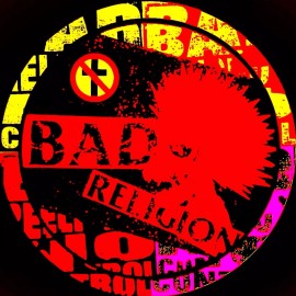 BAD RELIGION AMERICAN PUNKROCK L.A SET OF 3  BRACELETNECKL