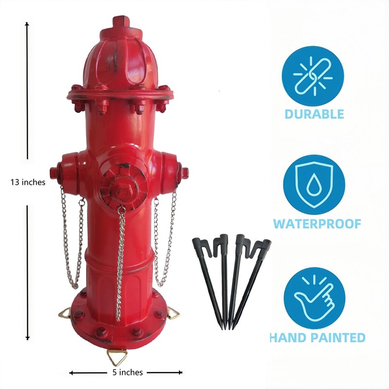 SHGYIBRISK Fire Hydrant for Dogs to Pee On: Dog Fire