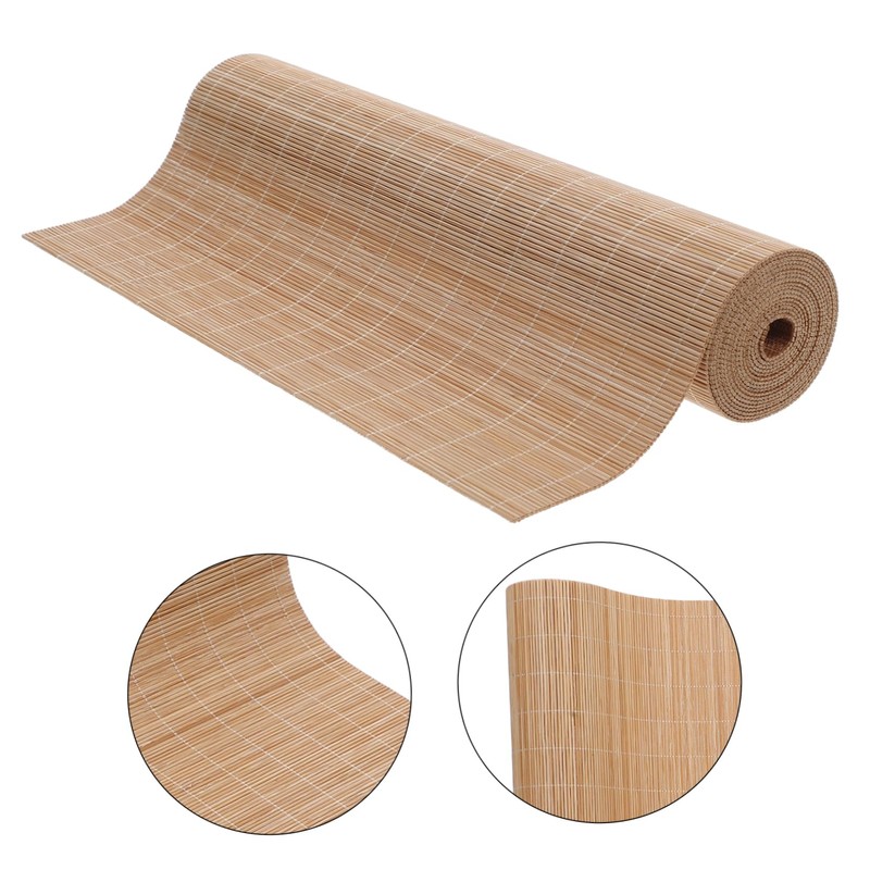 Gatuida Elegant Bamboo Table Runner 30cm Wide Cuttable Heat Resistant