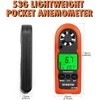 Anemometer Handheld Wind Speed Meter, BT-816B Mini Digital Air Flow