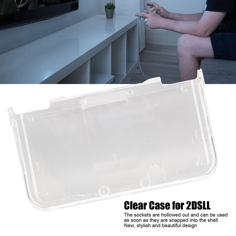 Yoidesu New 3DS LL Case, PC Transparent High Strength Protective