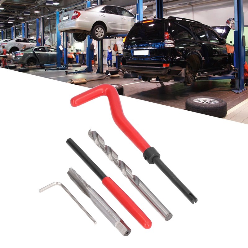 Thread Repair Insert Kit HSS Taps Drill Bit Lug Breaking