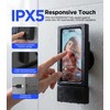 Blissfuhue 2nd Gen Shower Phone Holder Waterproof with Speaker Hole
