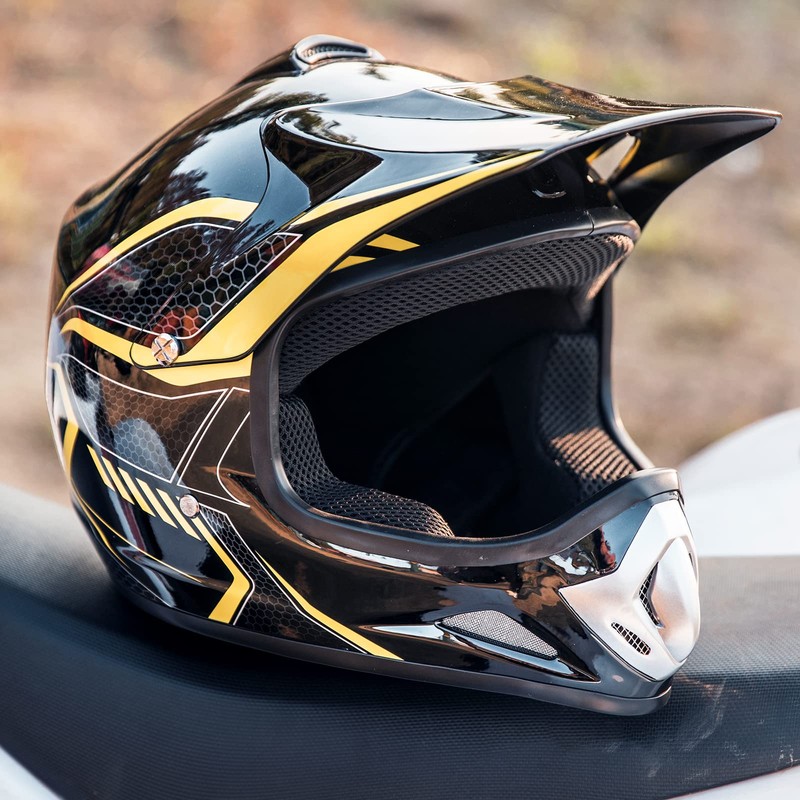 ILM Youth Kids Dirt Bike Helmet ATV Motocross DOT Off-Road