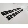 2PCS 2500HD 2500 HD Nameplates Emblems 3D Decal Badges Letter