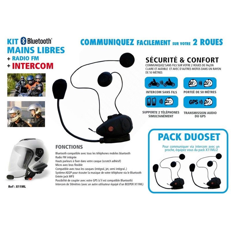 BEEPER Hands-Free Bluetooth FM X11ML