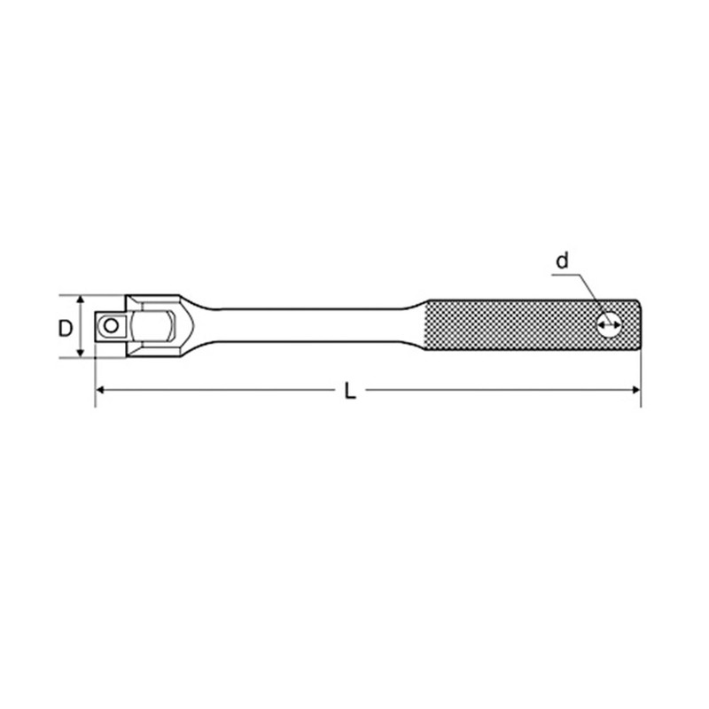 Mito Koki 2SH150 Spinner Handle, Total Length: 5.9 inches (150