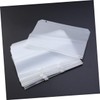 Angoily 12PCS Zipper Storage Bags Translucent Document Organizers with Zip