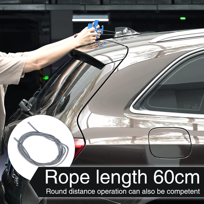 NEWISHTOOL PlateLine Remover Car Emblem Removal Tool with 5PCS 60CM