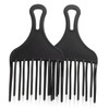Beavorty Wide Tooth Plastic Styling Comb 2 Pcs for Men