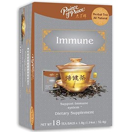 Prince of Peace Immune Tea, 2 Pack - 18 Tea Bags Each – Herbal Tea Bags – Prince of Peace Tea – Immune Support Tea – Tea for Cold & Flu Season – Traditional Medicinal Tea