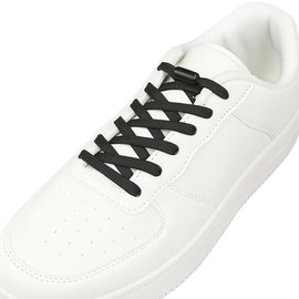 Dimplee No-Tie Elastic Shoelaces with Lock System – Laces with Adjustable for Adults & Kids