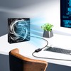 GeeekPi 120mm USB PC Fan 5V with L/M/H 3-Degree Speed