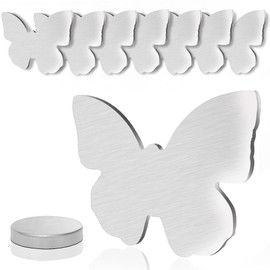 Aongray Set of 8 Tablecloth Weights Stainless Steel Magnetic Butterfly Tablecloth Clips 53 g Extra Heavy for Curtain Outdoor
