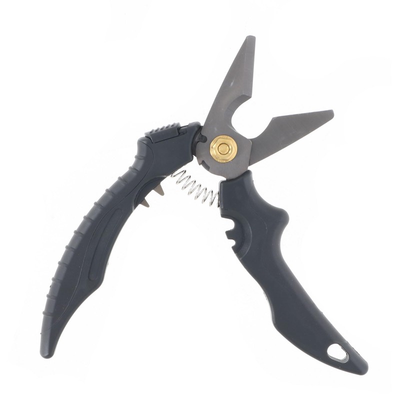Takagi TES-180 Stainless Steel Electrician's Scissors, Wire Cutting Included, Crimping
