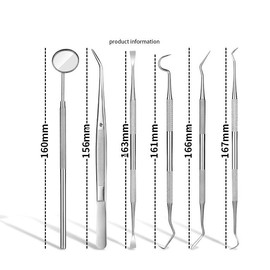 3 Pcs Dog Dental Tooth Scaler Teeth Scraper Stainless Steel Tooth Pick Dental Tarter Scraper Pet Teeth Cleaning Tools Silver (Silvery, One Size)