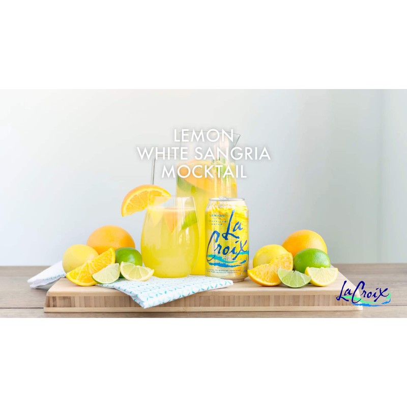 LaCroix, Sparkling Water, Lemon, 12 oz, (pack of 12)