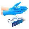 Guantes De Nitrilo Libre De Latex Sin Polvo Azul Negro