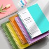 EMSHOI A5 Notebook Lined 300 Pages/150 Sheets, Wirebound Spiral Notepad,
