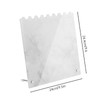 NiHome Stylish Marble Pattern Design Adjustable Height Acrylic Necklace Display