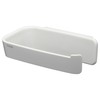 Tiger Tess, Toilet roll holder without cover, White, 81x145x45mm