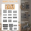 92PCS Universal TV Mounting Hardware Screw Kit Set - M4
