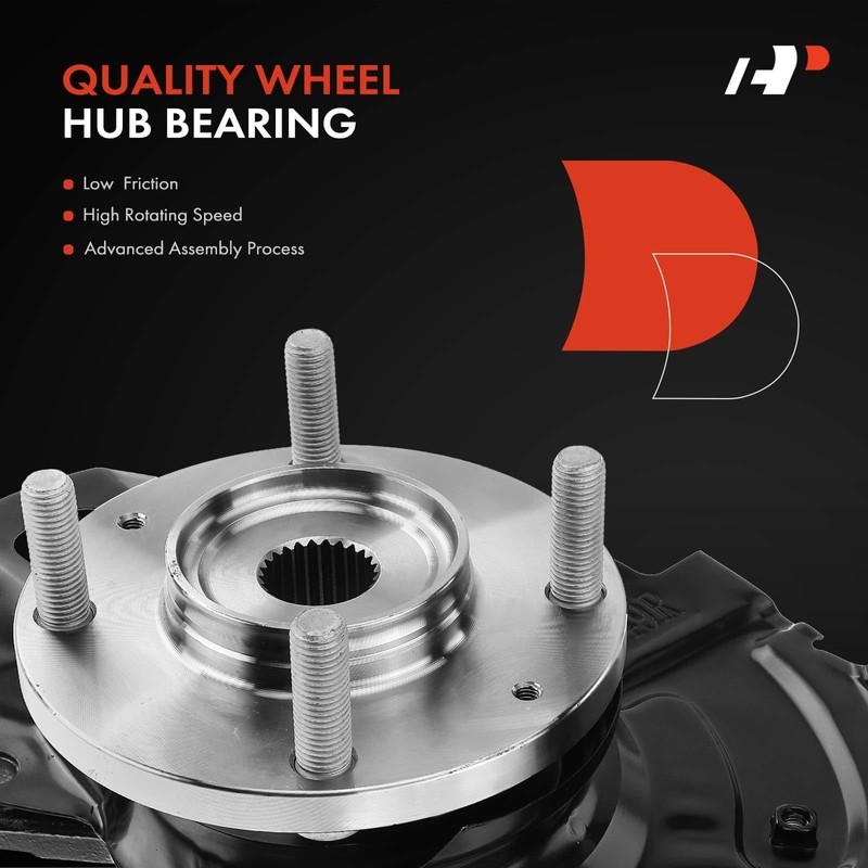A-Premium Front Right Steering Knuckle & Wheel Bearing Hub Assembly