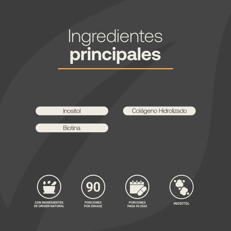 Inositol Cápsulas 500mg Myo Life