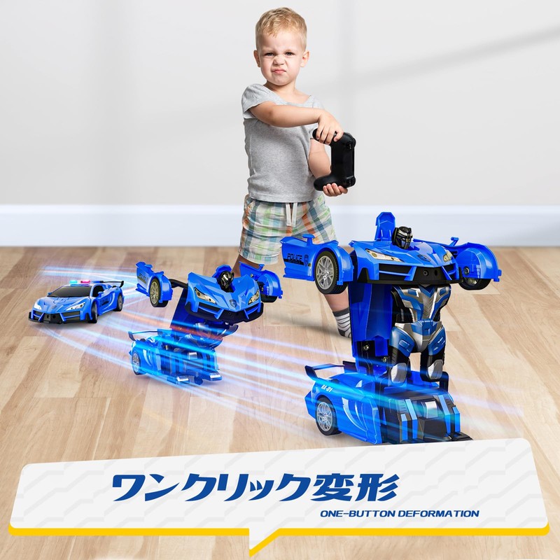 Tecnock RC Car Robot Toy for Kids Transformation