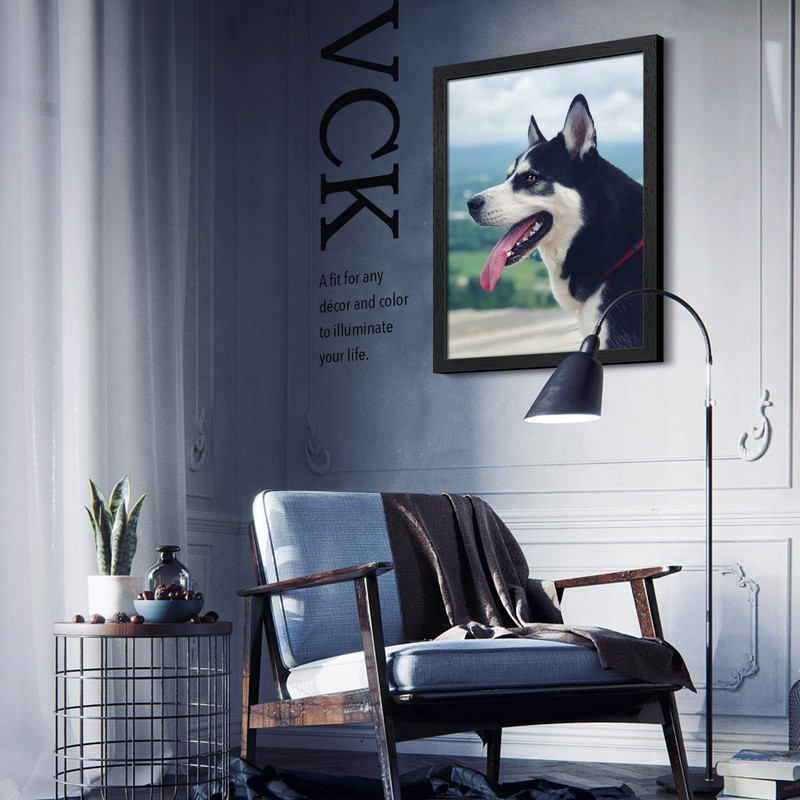 VCK 18x24 Poster Frame Set of 4 - Black, Textured