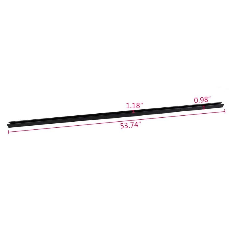 PIT66 Front Header Deck Rail Truck Bed, Compatible with Toyota