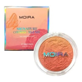 Rubor Moira Cosmetics Signature Ombre Blush Tono Melocotón