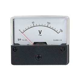 AC 0-150V Analog Panel Volt Meter