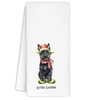 Christmas Scottish Terrier Kitchen Towels Decorative 16x24