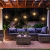 PXBNIUYA 5 Pack 1000LED Plug in Starburst Sphere Lights,Firework Lights