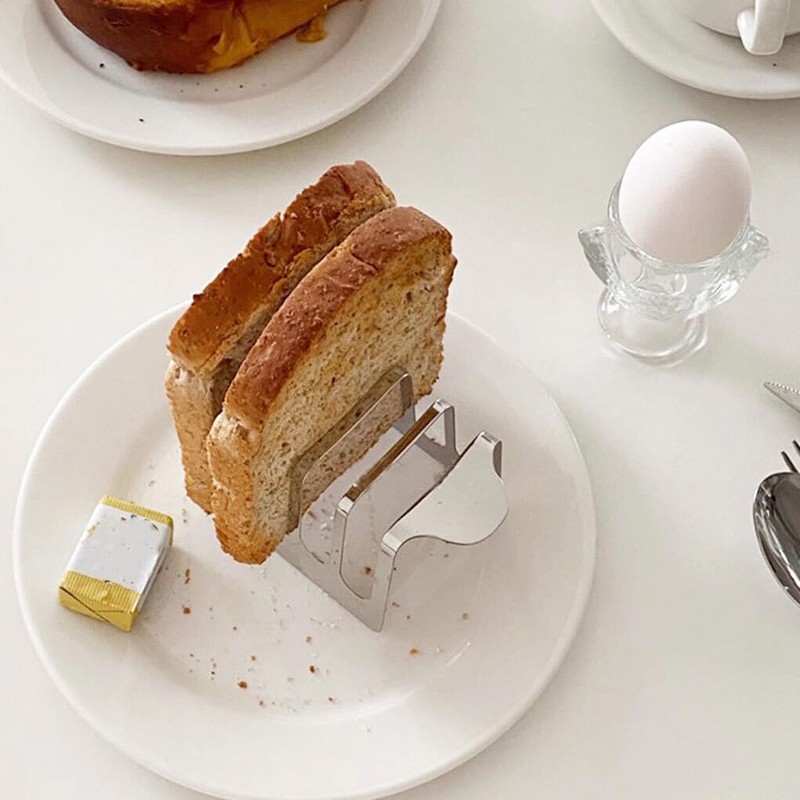 Air Fryer Toast Rack Holder for Daily Bread Toasting Toast