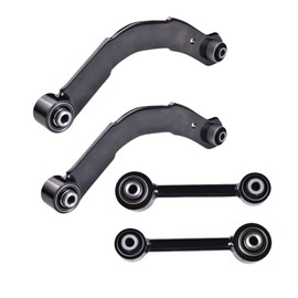 CUGANO Rear Control Arms for 2007-2012 Dodge Caliber & 2007-2017 Jeep Compass Patriot - Upper/Lower Arms Replaces RK641281 CK641226 5105271AA MN100086 CMS251005 5105270AA 521642 4PCS
