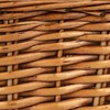 Household Essentials Woven Market Basket, Handwoven Willow Weave, Stylish Handles