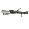 Detailed Single Deer Antler Square Tie Clip