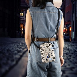 FOTAP Newsies Broadway Musical Themed Crossbody Bag Musical Inspired Gift Drama Actor Actress Gifts (Newsies CR UK)