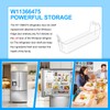 [2 pack] Upgraded W11366475 Refrigerator Door Shelf Bin Compatible with