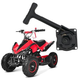 ECSiNG 1 Set Handle Pull Starter Recoil Starter Kit Compatible with Redcat HSPR020 1:10/1:8 RC Nitro Car Compatible with Vx16 18 21 OE R020 R025 Black