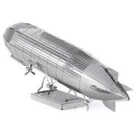 DCD Model Kit Graf Zeppelin Airship Moderate Difficulty Steel Model by Metal Earth for Model Building Tool Kits