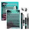 Manga Eyelash Clusters DIY Eyelash Extension Kit, 144 Pieces, Natural