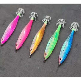 YO-ZURI STYLE SQUID JIG Bait Hi-Lo Sinking 3-3/4" In Jig Squiding Lure Saltwater - Blue