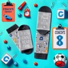 Zmart Funny Coach Socks, Basketball Coach Gifts Soccer Coach Gifts