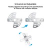 Flexible Pendant Light Crossbar Kit, Ceiling Light Mounting Plate Fixture