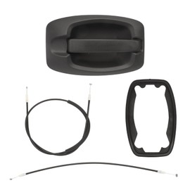 AUROLYNNE Door Handle Laterally Sliding for Jumper from 2002 Ducato from 2002 Daily VI from 2014 Boxer from 2006 1616303080 9101.CT 9101.CV